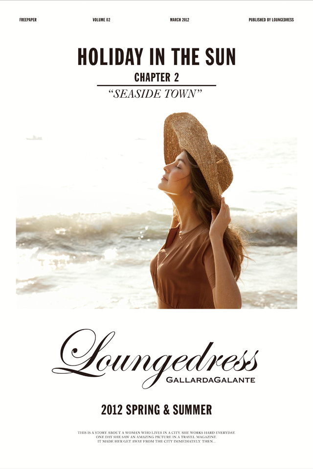 Loungedress GALLARDAGALANTE ノースリーブワンピース 定価30，240円 ブラウン 秋 冬 ラウンジドレス ガリャルダガランテ