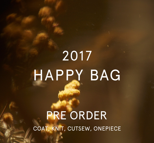 2017 HAPPY BAG ‐RESERVATION START‐