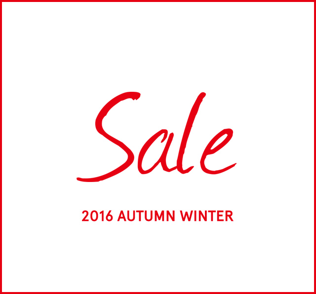 SALE 2016 AUTUMN WINTER