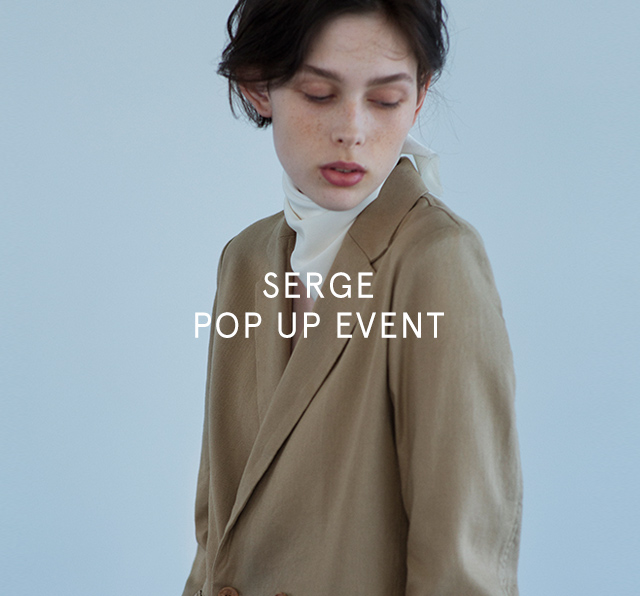 SERGE POP UP EVENT